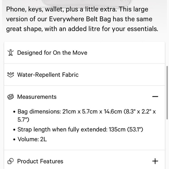 NWT Lululemon Large Everywhere Belt Bag - Picture 8 of 8